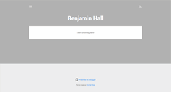 Desktop Screenshot of benjamintimothyhall.com